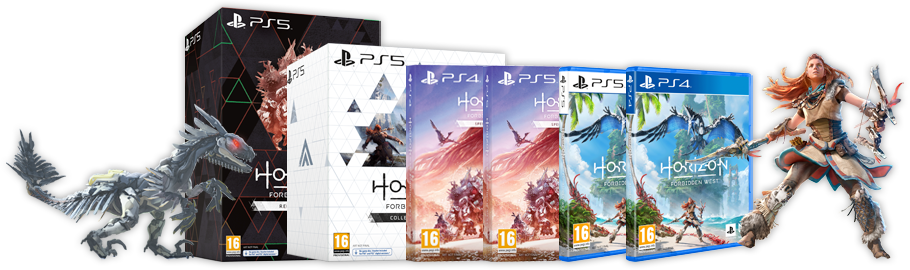 packshots Horizon Forbidden West