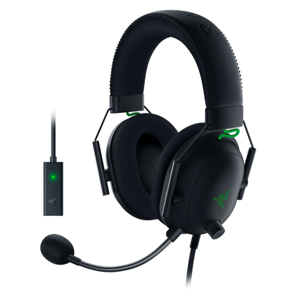 Casque Razer Blackshark V2 + Usb Mic Enhancer