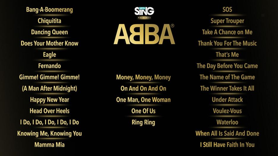 Let's Sing Presents Abba + 2 Micros